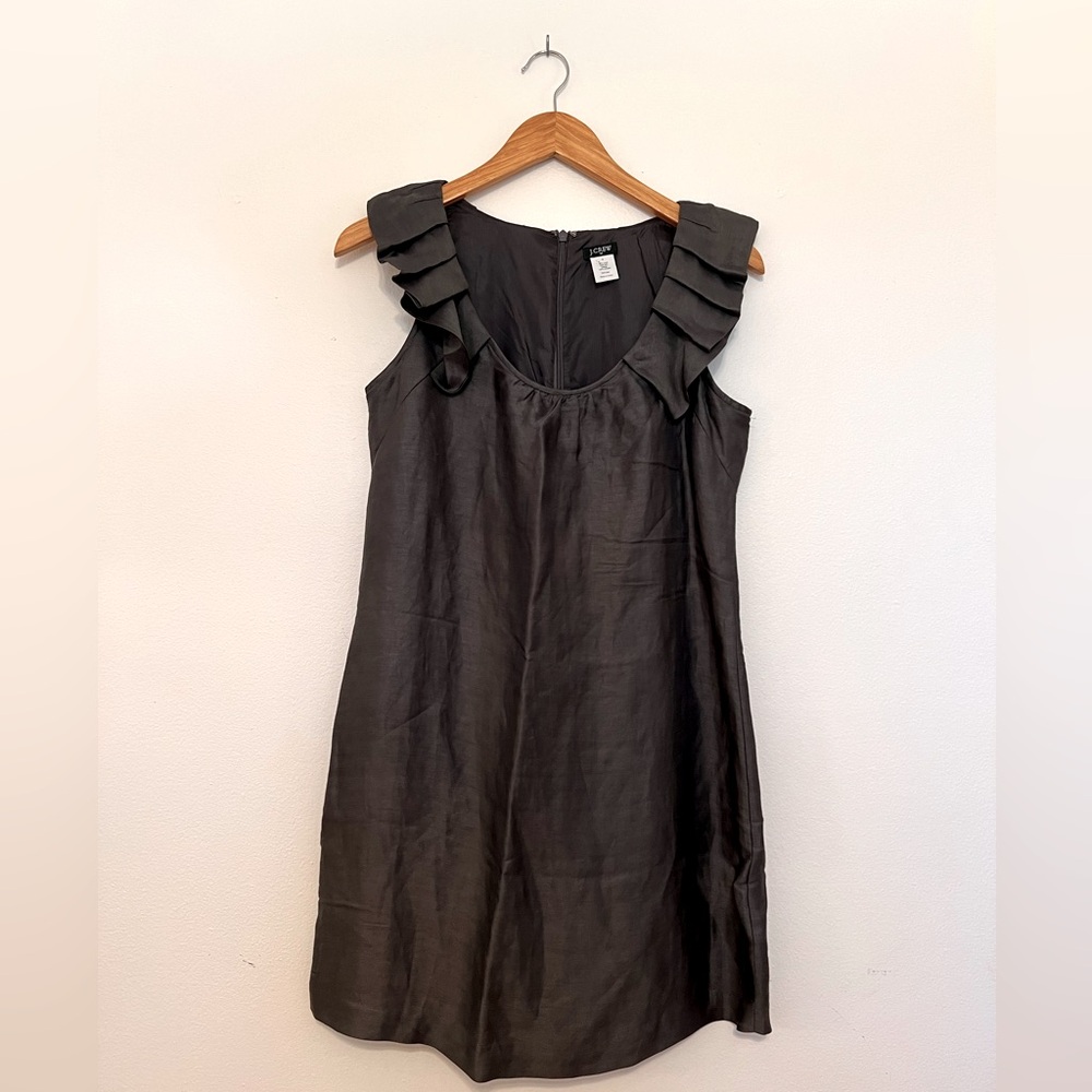JCREW Size 4 Grey Formal/ Semi-Formal Dress